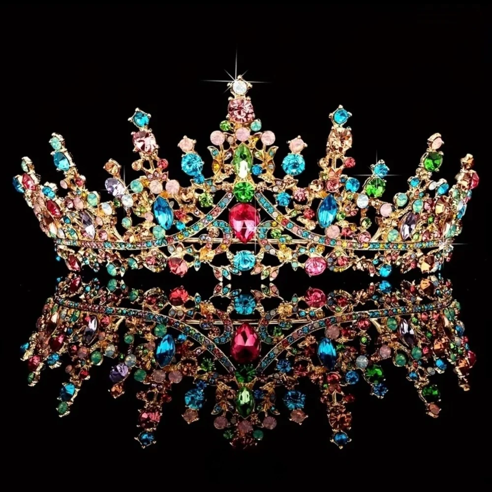 Multicolor‎ Gemstone Tiara